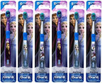 Oral-B Disney Frozen Toothbrush, 3+ YRS, Extra Soft (Characters Vary) - Pack of 6