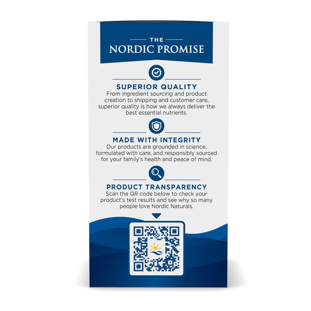 Nordic Naturals Vitamin D3 + K2, Orange Taste - 60 Soft Gels - Synergistic Support for Bones, Immune Function & Calcium Balance - Non-GMO - 60 Servings