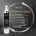 Eye Bags Treatment for Men: Eye Cream for Dark Circles, Caffeine Eye Cream, Eye Roller for Puffy Eyes, Puffy Eyes Treatment