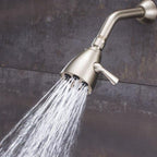 Speakman S-2252-BN Signature Brass Icon Anystream High Pressure Adjustable Shower Head, Brushed Nickel