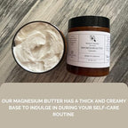 8oz ORGANIC LAVENDER MAGNESIUM LOTION | Handmade | All Natural | Vegan | Cruelty-Free | U.S. Made 8oz