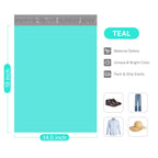 Metronic 1000PC Poly Mailers 14.5x19, Large Shipping Bags for Small Business, Waterproof Mailers Poly Bags, Strong Adhesive Shipping Envelopes for Clothing, Efficient Mailing Envelopes in Teal