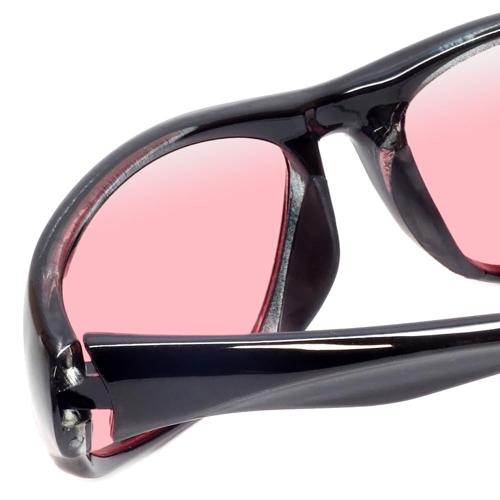 Calabria FL-41 Polarized Tinted Sunglasses for Light Sensitivity, Migraine, Photophobia Relief - Unisex Adult, Modern Style
