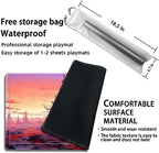 Playmat for MTG, with Free Storage Bags,Game Mat 24 x 14 inches, TCG and Board Game Mat for Cards,Mousepad Desk Mats (with Zones,Magic Mat 11)