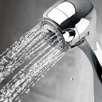 Niagara Conservation N2935CH Earth Spa 3-Spray with 2 GPM 2.7-in. Wall Mount Handheld Shower Head in Chrome, 1-Pack | Bathroom Shower Head Sprayer with Pressure Compensation Technology