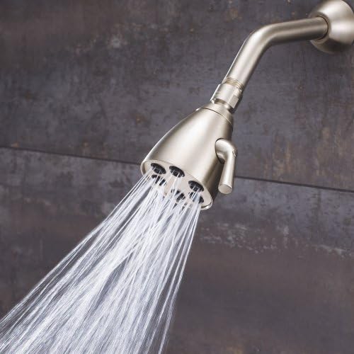 Speakman S-2252-BN Signature Brass Icon Anystream High Pressure Adjustable Shower Head, Brushed Nickel