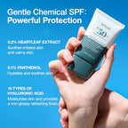 Anua Heartleaf Silky Moisture Mild Sunscreen, Broad Spectrum SPF 50+ with Moisturizing Formula, Lightweight Korean Sunscreen, Natural finish, Vegan, korean skin care 50ml / 1.69 fl. oz.