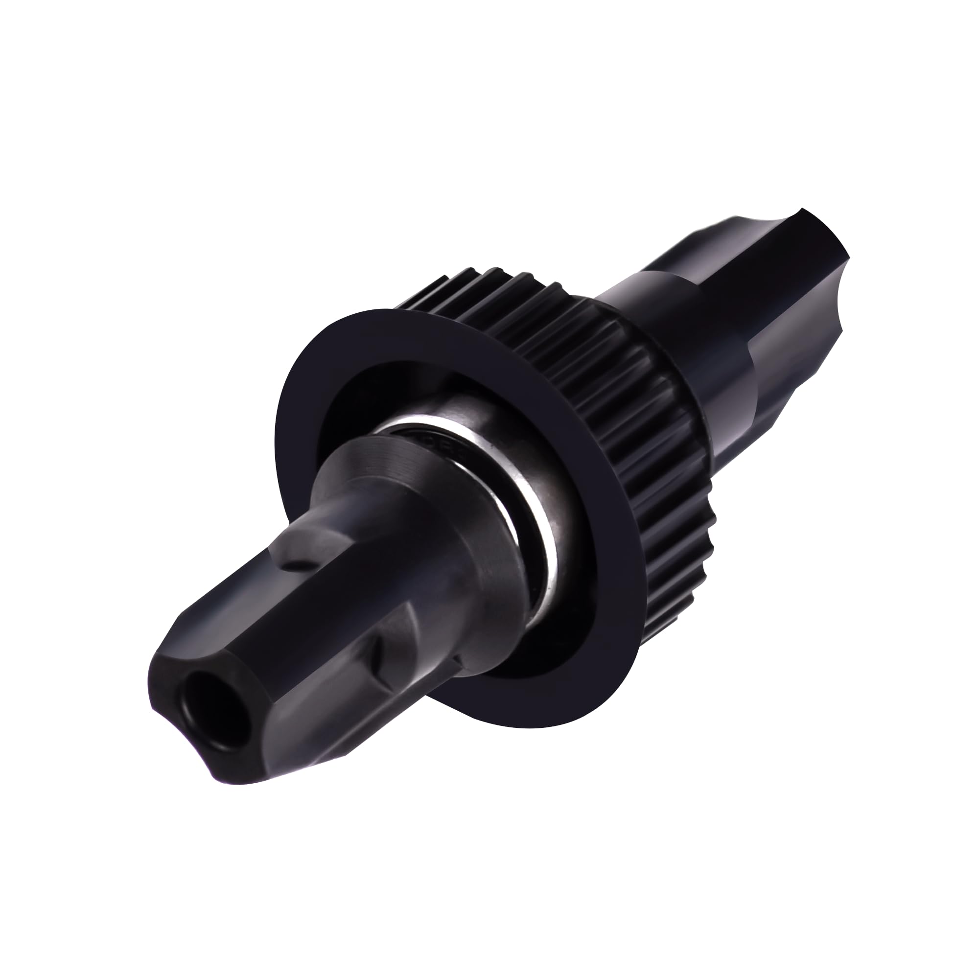 XYgdhqpt 1Pc Brush Roll Center Gear Wheel,Black Wear-Resistant Plastic
