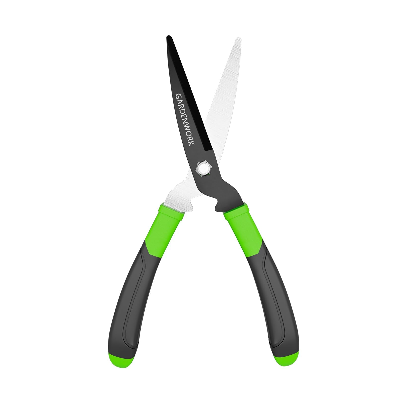 GARDENWORK Hedge Clippers Shears with Teflon Coated&Carbon Steel Blades