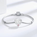 925 Sterling Silver Charms Fit Pandora Charms Bracelet I Love You to Infinity and Beyond Fit Wife Mother's Day Christmas Birthday Gift