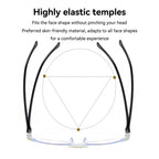 ONWSS Auto Focus Glasses Self Adjusting,Intelligent Auto Focus Glasses,Self Adjusting Eyeglasses For Women Men (2PCS)