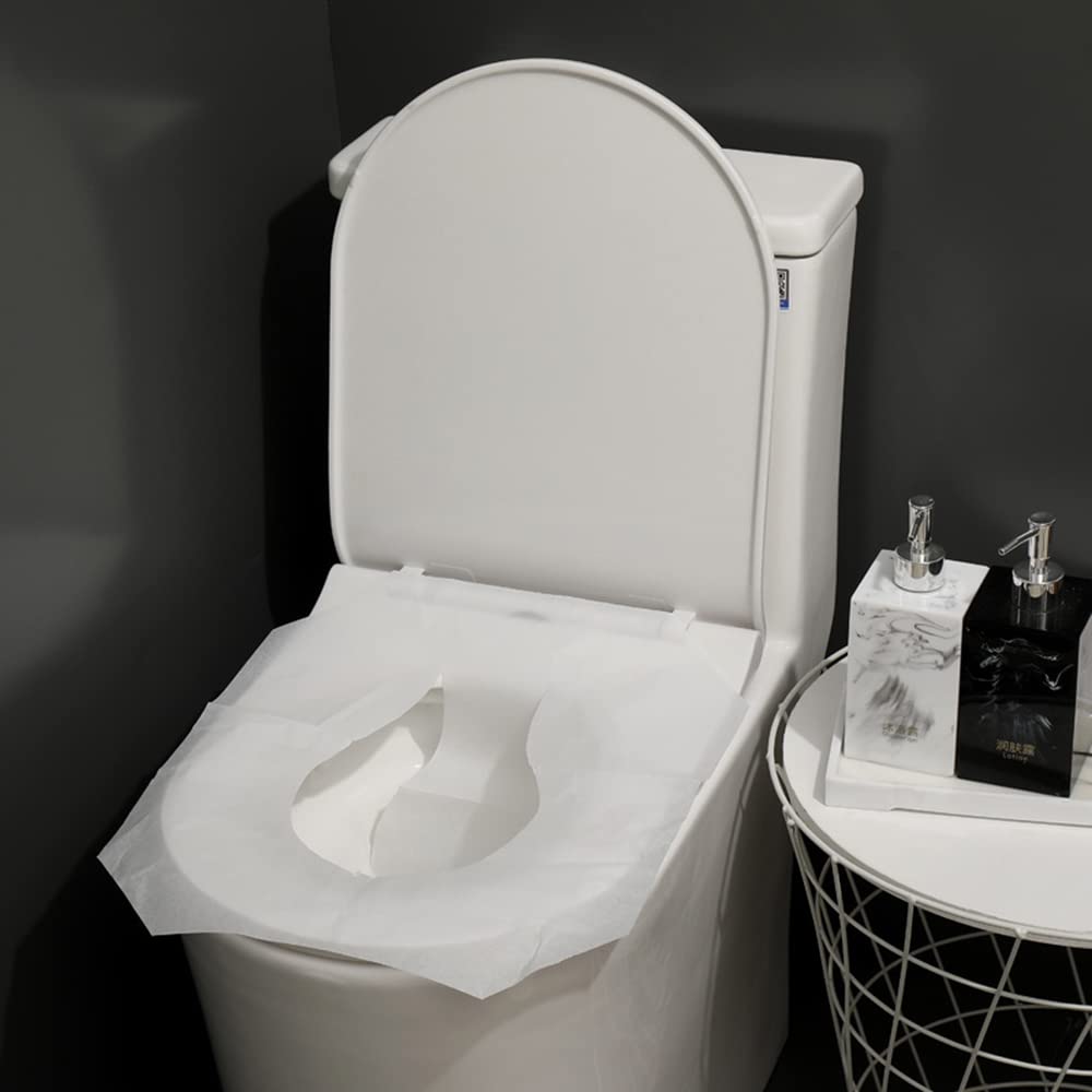 Greenour Disposable Toilet Seat Covers for Hotel, Business and Commercial