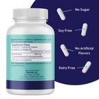 Benfotiamine 300mg (120 Vegetarian Capsules) (60x2) No Stearates - No Silicon Dioxide - Vegan - Non GMO - Gluten Free