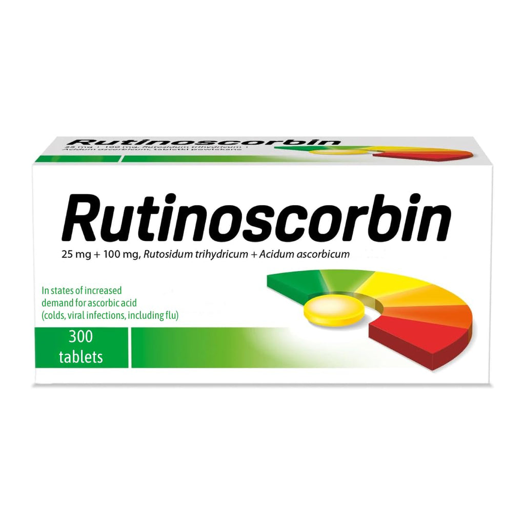 Rutinoscorbin 300 Tablets.
