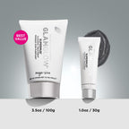 Glamglow SUPERMUD Instant Clearing Treatment Face Mask | Clearing Face Mask For Acne Prone Skin and Oiliness to help Minimize Pores | Activated Charcoal, BHA & AHAs, 3.5 Ounce