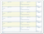 Adams Notary Public Record Journal, 11 x 8.5 Inches, 6 Entries Per Page, 63 Pages Per Book, Black (AFR90)