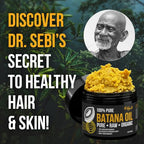 100% Pure Batana Oil from Honduras - Organic Raw Unrefined Hair Growth Oil - Natural Moisturizer for Skin and Hair - Cold Pressed Traditional Honduran Palm Nut Oil