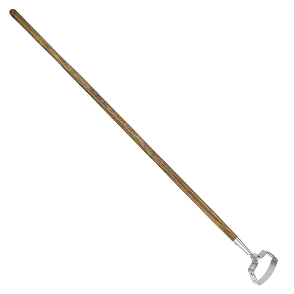 Haliaeetus Hula Hoe, 58'' Stirrup Hoe with Comfortable Wood Long Handle