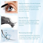 Mascara for Older Women 60 Plus, Waterproof Volumizing Mascara for Seniors with Thinning Lashes, Smudge-proof Long Lasting Mascara Black Volume and Length for Sensitive Eyes, Hypoallergenic Mascara
