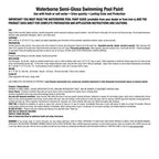 INSL-X Waterborne, Semi-Gloss Acrylic Pool Paint, Aquamarine,1 Gallon,128 Fl Oz (Pack of 1)