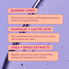 BYOMA Brightening Toner - Gently Exfoliating, Brightening Facial Toner with Lipids & Lactic Acid - Alcohol Free Toner - Brighten & Hydrate Skin - Barrier Repair Toner - 5.07 fl. oz
