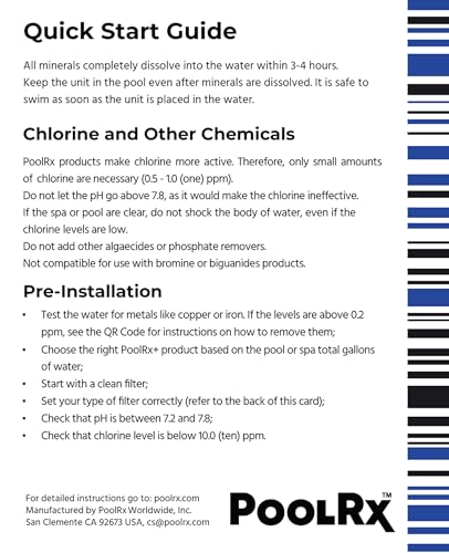PoolRX+ Pool Unit 20k-30k gallons (4-Pack)