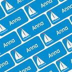 – Personalized Name Labels for Kids (120) – Waterproof & Durable Stickers for Clothing, School & Daycare Items - Sports