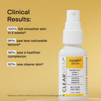 CLEARSTEM - CLEARITY The Blackhead Dissolver Mandelic Acid Serum - Vitamin C, Turmeric, Collagen Boost - All Skin Types - Facial Skin Care Products - Gluten Free, Cruelty Free - 1 fl oz / 29ml