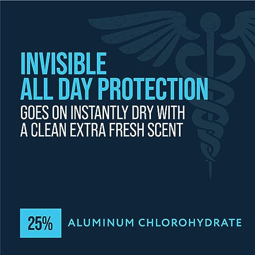 Certain Dri Prescription Strength Clinical Antiperspirant Dry Spray, Hyperhidrosis Treatment for Men & Women, Long-Lasting 72hr Protection, Whole Body Spray Deodorant, Fresh Scent, 4.2 oz, 3 Pack