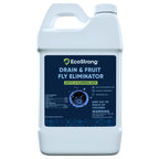 Fruit Fly Drain Treatment | Drain Fly Eliminator | All-Natural, Eliminates Gnats, Sewer Flies and More - Works in All Drains - 64 Fl Oz