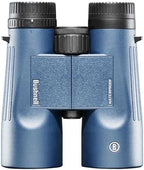 Bushnell H2O 8x42mm Binoculars, Waterproof and Fogproof Binoculars for Boating, Hiking, and Camping, Multi Blue