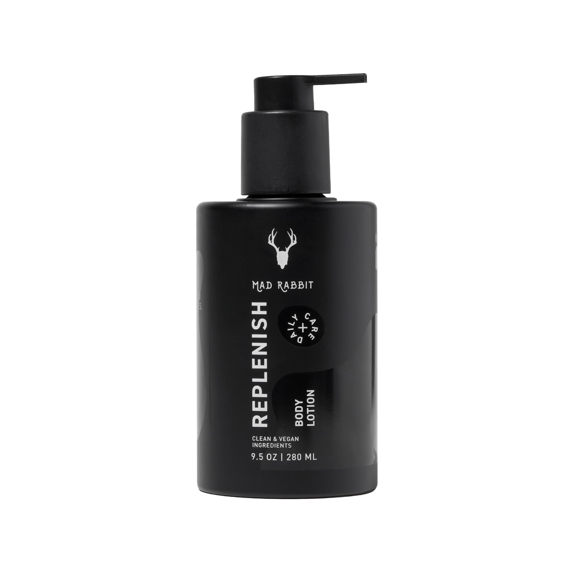 Mad Rabbit Replenish Tattoo Body Lotion - Fragrance-Free Lotion, Non-Greasy & Silicone-Free, Clean Ingredients, Lightweight for Daily Use (9.5 Ounce)