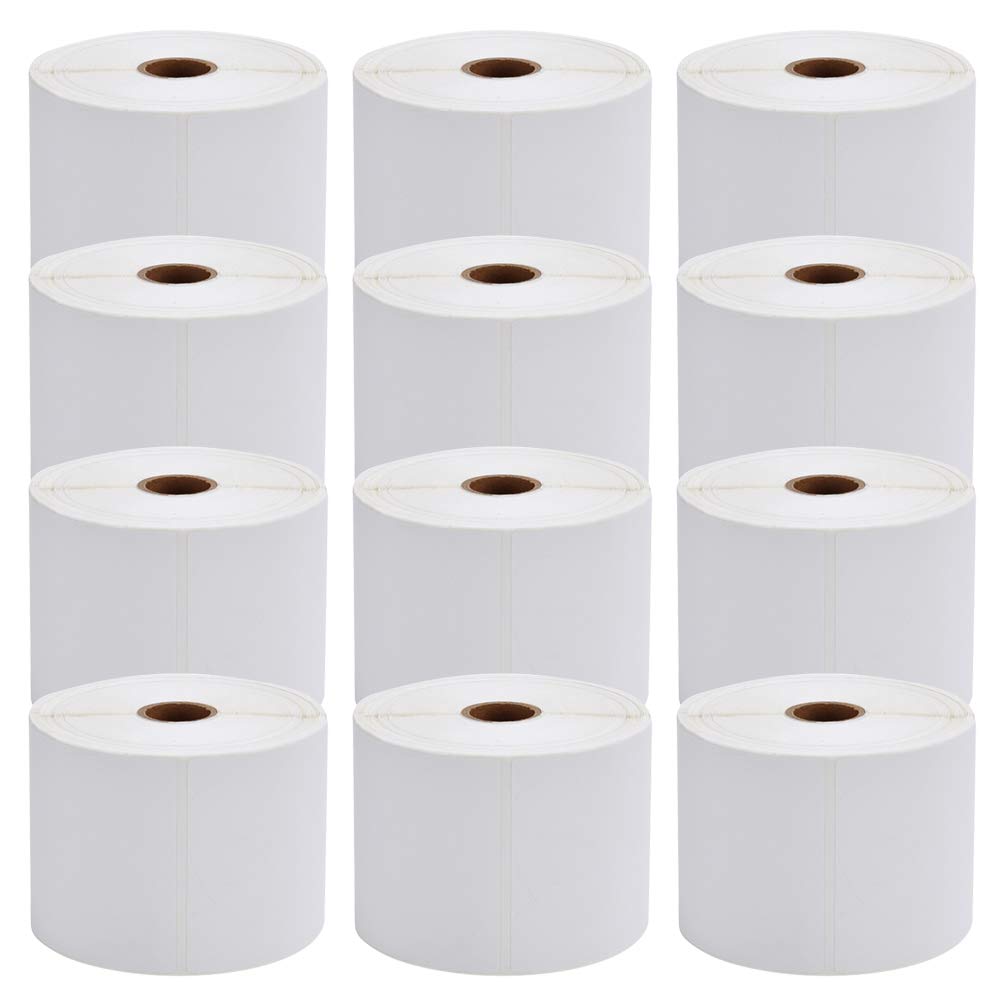 MFLABEL 4x6 Direct Thermal Shipping Labels - 40 Rolls of 450 Labels/Roll, Compatible with Zebra 2844/ZP450/ZP500/ZP505, USPS/FedEx/UPS/Amazon Shipping, Smudge-Resistant & Permanent Adhesive