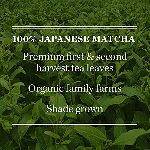 Mighty Leaf Tea, Organic Mint Matcha Green Tea Powder, 1.5 Ounce Tin, Japanese Matcha with Mint Powder, Unsweetened