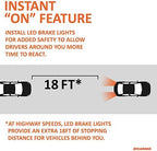 SYLVANIA ZEVO 194 T10 W5W Amber LED Bulb, (Contains 2 bulbs)