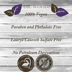 Dr. Woods Raw African Liquid Black Soap - Body Wash for Men and Women, Contains Organic Shea Butter, Gentle Exfoliant, Natural Cleanser for Face, Hands, and Body - 32 Fl Oz, Pack of 2