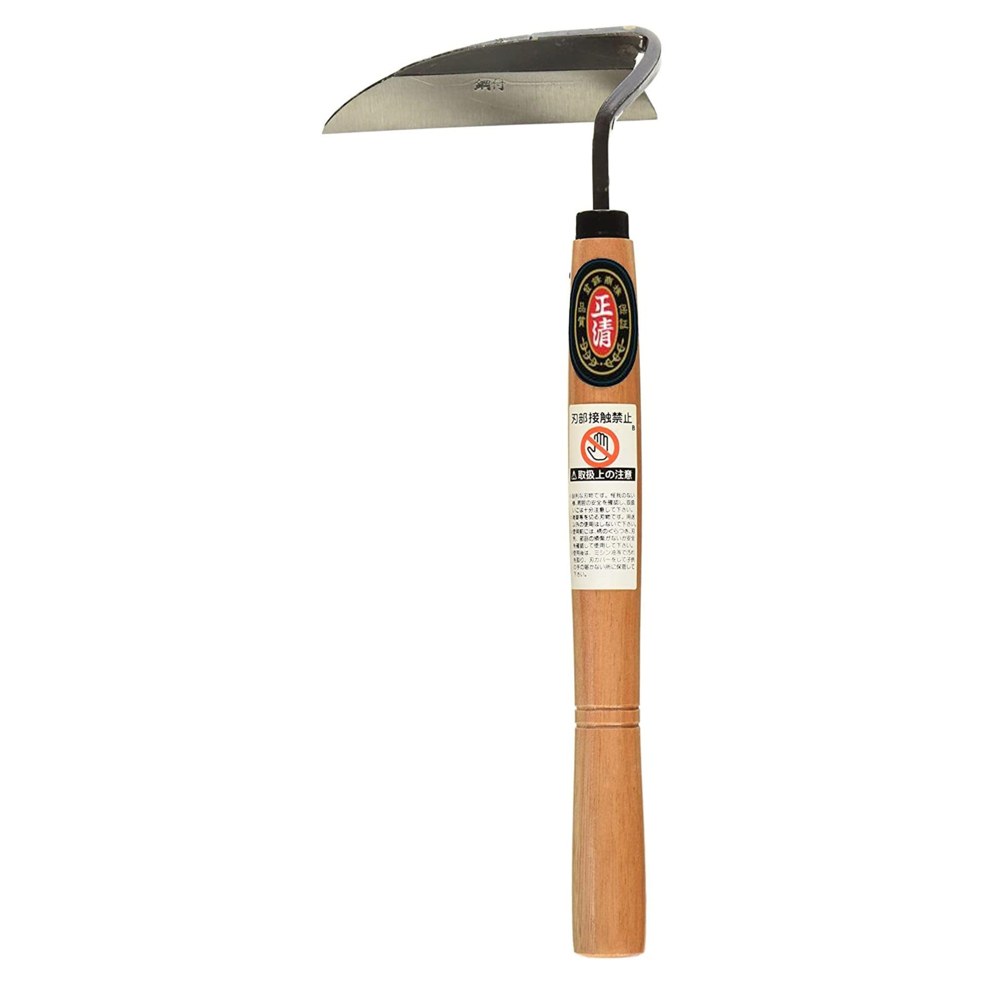 Japanese Weeding Sickle Very Sharp Edge Quick Work (Full Size)