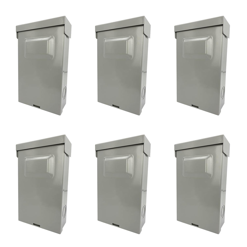Long Term 240V 60A Pull Out Switch Box Non-Fused Disconnect Plastic Electronic Components Fused Disconnect Box