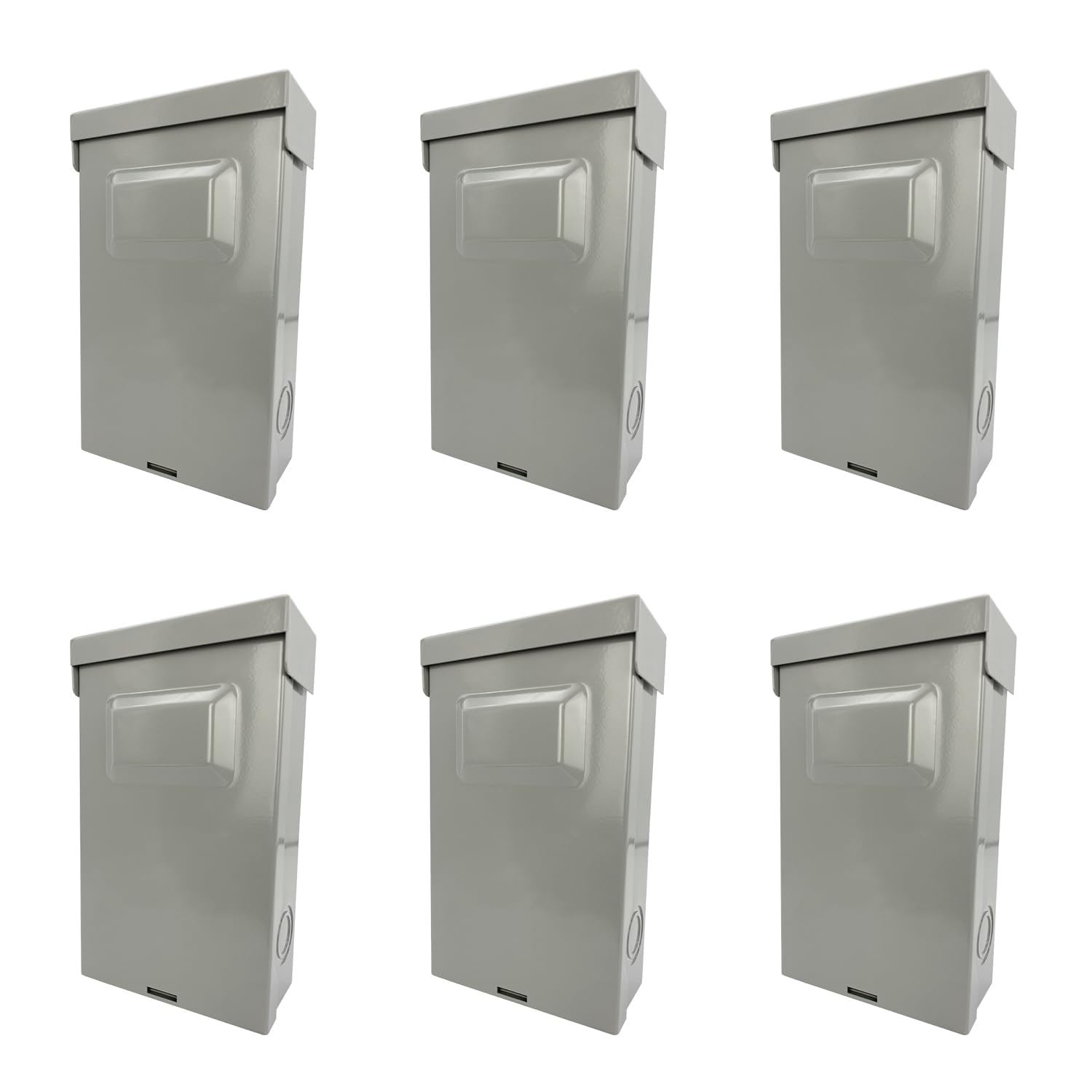 Long Term 240V 60A Pull Out Switch Box Non-Fused Disconnect Plastic Electronic Components Fused Disconnect Box