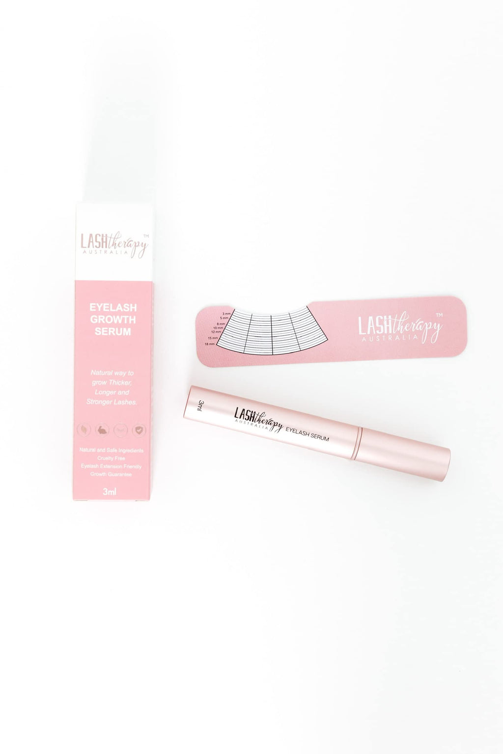 Lash Therapy Australia Eyelash Growth Serum - Lash Enhancing, Boost and Grow Lashes - Cruelty Free, 3ml