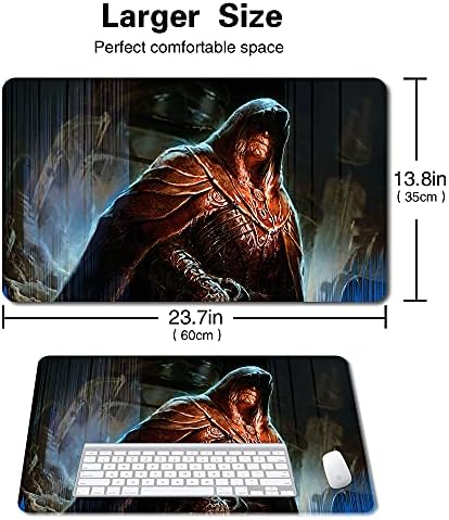 Board Game MTG Playmat Games Size 60X35 cm CCG Compatible for MTG CCG RPG Trading Card Game (Lazav,-Dimir-Mastermind)
