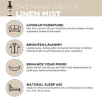 DRMTLGY Natural Linen and Room Spray Set - Pillow Spray, Linen Mist, & Fabric Spray 2 Pack - Lavender Chamomile & Green Tea