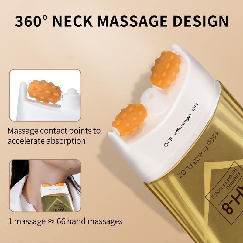 Ycz AH-8 Firming Neck Cream for Crepey Skin Body Care Comfort, Contains Hexapeptide, Moisturizing, Tightening Lotions Cosmetic Skin Care Skin Repair