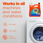 Tide Plus Febreze Sport Odor Defense Liquid Laundry Detergent, 105 fl oz, 74 Loads, HE Compatible
