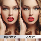 Lip Stain Peel Off Lip Liner, Long Lasting & Waterproof Peel Off Lip Stain Non-Stick Cup, Comfortable Vivid Color and Create Charming Lip Makeup with All-Day (#02 Cocoa)
