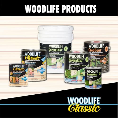 WOODLIFE 903-4PK Classic Above Ground Clear Wood Preservative, Gallon, Clear, 4 Pack