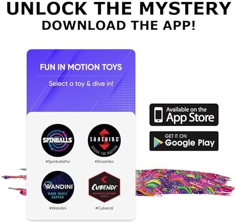 Shashibo Limited Edition Gartel Shape Shifting Box - Award-Winning, Patented Fidget Cube w/ 36 Rare Earth Magnets - Designed by Digital Art Pioneer Laurence Gartel (4 Pack)