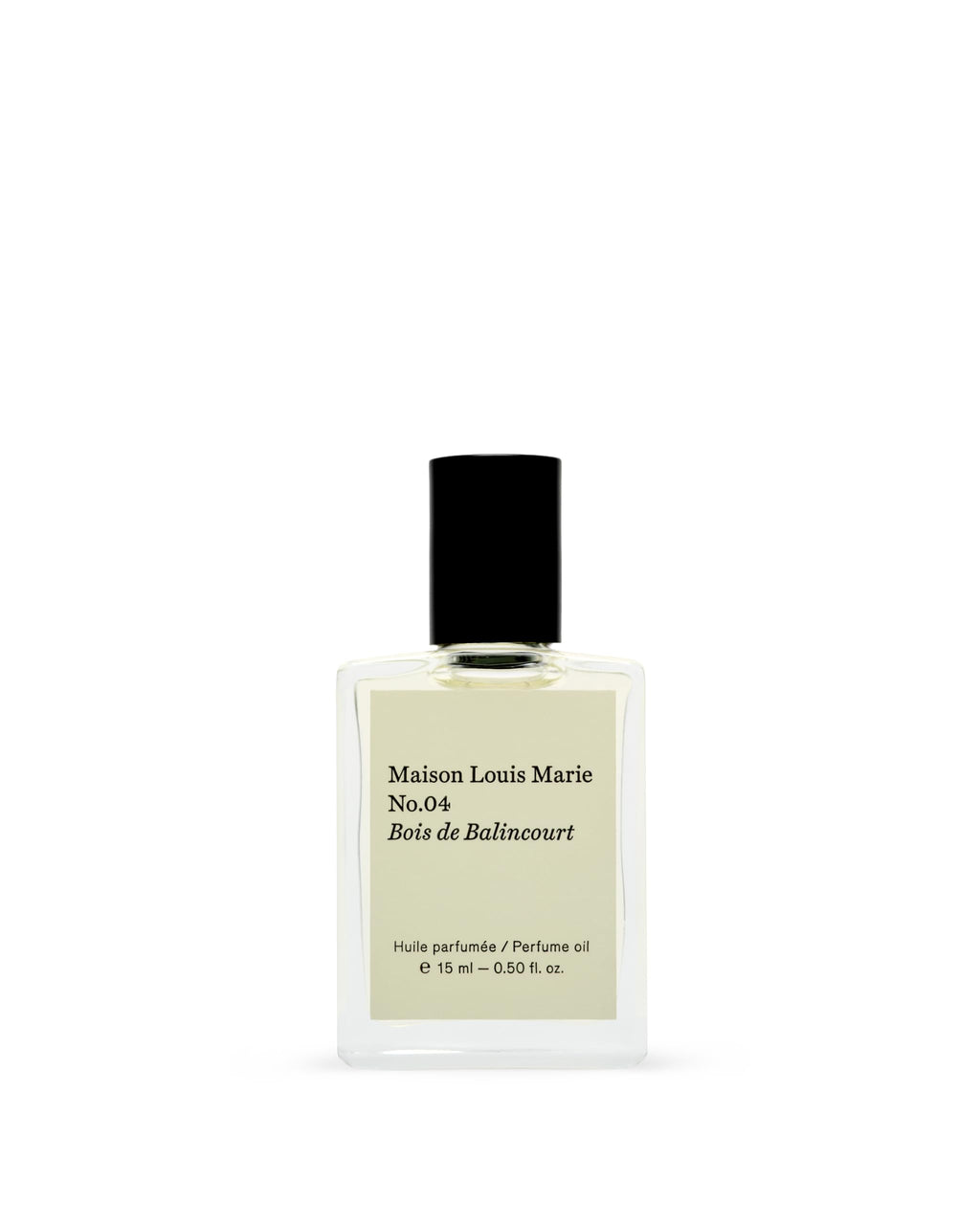 Maison Louis Marie - No.04 Bois de Balincourt Natural Roll-On Perfume Oil | Luxury Clean Beauty + Non-Toxic Fragrance (0.5 fl oz | 15 ml)