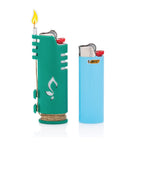 Hemp Wick Bundle Pack: 200 FT Beeline Roll + 1 Hemplights Wick Lighter (Black)
