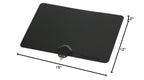 Channel Master FLATenna - Indoor Digital HDTV Antenna, 12' Coaxial Cable, Superior Reception Range & Signal Reliability, Supports 4K Smart TVs, OTA Broadcast & NextGen TV, Easy Install